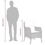 Set comedor jardín 9 pzas y cojines ratán sintético gris by , Garden sets - Ref: Foro24-3211961, Price: 1,00 €, Discount: %