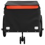 Remolque para bicicleta hierro negro y naranja 45 kg von , Fahrradanhänger - Ref: Foro24-94110, Preis: 106,63 €, Rabatt: %