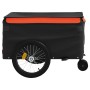 Remolque para bicicleta hierro negro y naranja 45 kg von , Fahrradanhänger - Ref: Foro24-94110, Preis: 106,63 €, Rabatt: %