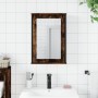Armario con espejo baño madera roble ahumado 42x12x60 cm von , Badezimmerwaschtische - Ref: Foro24-842433, Preis: 51,75 €, Ra...