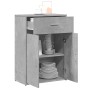 Aparador madera de ingeniería gris hormigón 60x30x84 cm by , Sideboards - Ref: Foro24-840495, Price: 73,48 €, Discount: %