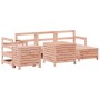 Juego de sofás de jardín 7 pzas madera maciza de abeto Douglas by , Garden sets - Ref: Foro24-3250538, Price: 466,26 €, Disco...