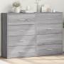 Aparadores 2 uds madera de ingeniería gris Sonoma 60x31x84 cm von , Sideboards - Ref: Foro24-3276586, Preis: 171,77 €, Rabatt: %