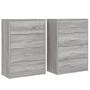 Aparadores 2 uds madera de ingeniería gris Sonoma 60x31x84 cm von , Sideboards - Ref: Foro24-3276586, Preis: 171,77 €, Rabatt: %