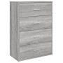 Aparadores 2 uds madera de ingeniería gris Sonoma 60x31x84 cm von , Sideboards - Ref: Foro24-3276586, Preis: 171,77 €, Rabatt: %