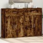 Aparadores 2 uds madera de ingeniería roble ahumado 60x30x84 cm by , Sideboards - Ref: Foro24-3276599, Price: 133,51 €, Disco...