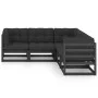 Gartenmöbelset 5-tlg. und Kissen aus massivem Kiefernholz von vidaXL, Gartensets - Ref: Foro24-3076548, Preis: 576,41 €, Raba...