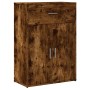 Aparadores 2 uds madera de ingeniería roble ahumado 60x30x84 cm by , Sideboards - Ref: Foro24-3276599, Price: 133,51 €, Disco...