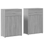 Aparadores 2 uds madera de ingeniería gris Sonoma 60x30x84 cm von , Sideboards - Ref: Foro24-3276600, Preis: 149,97 €, Rabatt: %
