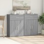 Aparadores 2 uds madera de ingeniería gris Sonoma 60x30x84 cm von , Sideboards - Ref: Foro24-3276600, Preis: 149,97 €, Rabatt: %