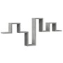 Estantería pared madera ingeniería gris hormigón 104,5x10x43 cm by , Shelves and shelves - Ref: Foro24-840726, Price: 21,84 €...