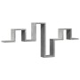 Estantería pared madera ingeniería gris hormigón 104,5x10x43 cm by , Shelves and shelves - Ref: Foro24-840726, Price: 21,84 €...