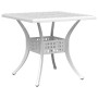 Mesa y sillas de bistró 3 piezas aluminio fundido blanco de , Conjuntos de jardín - Ref: Foro24-3216339, Precio: 534,78 €, De...
