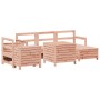 Juego de sofás de jardín 7 pzas madera maciza de abeto Douglas by , Garden sets - Ref: Foro24-3250550, Price: 475,01 €, Disco...