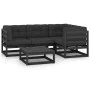 5-piece garden furniture set with solid pine wood cushions by vidaXL, Garden sets - Ref: Foro24-3076603, Price: 541,62 €, Dis...