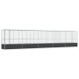 Pajarera con extensión acero color plateado 1042,5x107x212 cm von , Füße und Vogelkäfige - Ref: Foro24-3214270, Preis: 1,00 €...