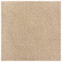 Alfombra ZIZUR apariencia de yute interior exterior 200x200 cm de , Alfombras - Ref: Foro24-4006163, Precio: 106,00 €, Descue...
