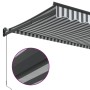 Toldo retráctil aluminio y tela gris antracita y blanco 5x3 m von , Markisen - Ref: Foro24-3216112, Preis: 307,62 €, Rabatt: %