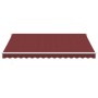 Toldo retráctil manual burdeos 400x300 cm by , Awnings - Ref: Foro24-3215295, Price: 262,82 €, Discount: %