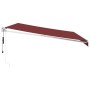 Toldo retráctil automático burdeos 450x300 cm von , Markisen - Ref: Foro24-3215306, Preis: 418,58 €, Rabatt: %