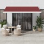 Toldo retráctil automático burdeos 400x300 cm by , Awnings - Ref: Foro24-3215325, Price: 1,00 €, Discount: %