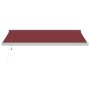 Toldo retráctil automático burdeos 400x300 cm by , Awnings - Ref: Foro24-3215325, Price: 1,00 €, Discount: %