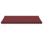 Toldo retráctil automático burdeos 500x300 cm by , Awnings - Ref: Foro24-3215312, Price: 464,87 €, Discount: %