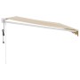 Toldo retráctil automático amarillo y blanco 5x3 m von , Markisen - Ref: Foro24-3154485, Preis: 442,24 €, Rabatt: %