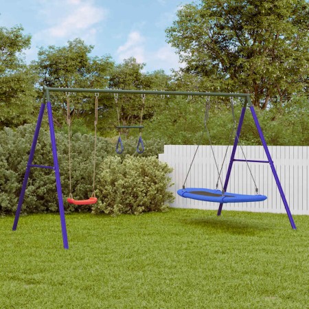 Set de columpios exterior columpio, trapecio y columpio nido von , Schaukeln und Spielgeräte - Ref: Foro24-3283630, Preis: 24...