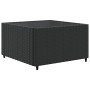Set de muebles de jardín 8 pzas y cojines ratán sintético negro by , Garden sets - Ref: Foro24-3308236, Price: 526,24 €, Disc...