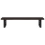 Estante de lavabo de pared de acero y madera maciza de roble von , Badezimmerwaschtische - Ref: Foro24-3302585, Preis: 70,23 ...