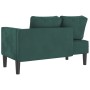 Sofá diván con cojines terciopelo verde oscuro von , Tagesbetten - Ref: Foro24-4007573, Preis: 171,54 €, Rabatt: %