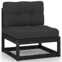 5-piece garden furniture set with solid pine wood cushions by vidaXL, Garden sets - Ref: Foro24-3076583, Price: 542,42 €, Dis...