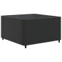 Set de muebles de jardín 5 pzas y cojines ratán sintético negro by , Garden sets - Ref: Foro24-3308080, Price: 388,42 €, Disc...