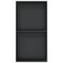 Hornacina ducha acero inoxidable negro mate 32x62x9 cm von , Duschwände und Duschwände - Ref: Foro24-4005134, Preis: 110,10 €...