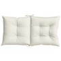 Cojines silla respaldo bajo 4 ud tela crema melange 100x50x7 cm von , Kissen für Stühle und Sofas - Ref: Foro24-4002386, Prei...