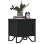 Mesitas de noche 2 uds madera contrachapada negro 40x30x40 cm de , Mesitas de noche - Ref: Foro24-848515, Precio: 66,99 €, De...