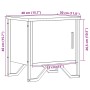 Mesitas de noche 2 uds madera contrachapada negro 40x30x40 cm de , Mesitas de noche - Ref: Foro24-848515, Precio: 66,99 €, De...