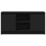 Mueble de TV con LED madera de ingeniería negro 100x34x50 cm von , TV-Möbel - Ref: Foro24-852188, Preis: 92,55 €, Rabatt: %