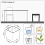LECHUZA Macetero CUBE Cottage 50 ALL-IN-ONE moca von , Töpfe und Pflanzgefäße - Ref: Foro24-442088, Preis: 101,31 €, Rabatt: ...