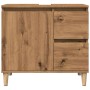 Armario lavabo baño madera ingeniería roble artisan 65x33x60 cm von , Badezimmerwaschtische - Ref: Foro24-857121, Preis: 88,4...