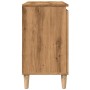 Armario lavabo baño madera ingeniería roble artisan 65x33x60 cm von , Badezimmerwaschtische - Ref: Foro24-857121, Preis: 88,4...