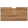 Armario lavabo baño madera ingeniería roble artisan 65x33x60 cm von , Badezimmerwaschtische - Ref: Foro24-857121, Preis: 88,4...