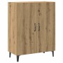 Aparador con mueble pared madera contrachapada artesanal roble de , Aparadores - Ref: Foro24-3329224, Precio: 158,27 €
