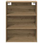 Aparador con mueble pared madera contrachapada artesanal roble de , Aparadores - Ref: Foro24-3329224, Precio: 158,27 €