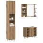 Juego de muebles baño 3 piezas madera ingeniería roble artisan de , Muebles de baño - Ref: Foro24-3328570, Precio: 245,76 €