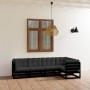 5-piece garden furniture set with solid pine wood cushions by vidaXL, Garden sets - Ref: Foro24-3076608, Price: 584,41 €, Dis...