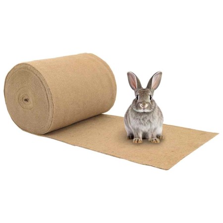 Estera de cáñamo para roedores 0,5x25 m 5 mm by , Feeder mats - Ref: Foro24-42001198, Price: 112,76 €, Discount: %