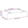 Cama elevada para perros negra 90x50x20 cm tela Oxford y acero von , Betten für Hunde - Ref: Foro24-42000838, Preis: 22,43 €,...