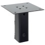 Bases para postes cuadradas 12 uds. Antracita 46x46 mm de , Postes de cerca - Ref: Foro24-42000019, Precio: 55,77 €, Descuent...